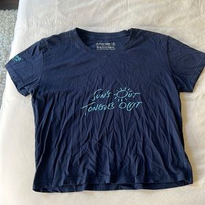 RARE outdoor voices tshirt